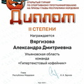 Диплом Саранск ВяргизоваАД
