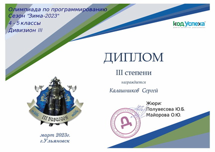 3 дивизион зима 4-5 класс 8-8