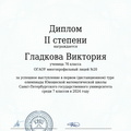 ЮМШ Виктория Гладкова 2024